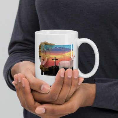 Sunset White Glossy Mug